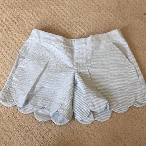 Lilly Pulitzer scalloped shorts